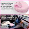 Portable CD Player for Car: Kegaudio with Earphones Anti-Skip LCD Display Personal Disman Disc Player for Car & Sports Supports MP3 WMA PROG & Memory Function view 3