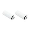 greenDracaena Dracaena.io 2 Pack G1/4" 40mm Height Male to Female Extender Fittings, Brass Compression Fittings with O Rings for PC Liquid Cooling Loop, Water Cooling Tube Connectors, White view 1