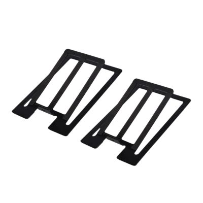 BaotyJie 2X Desktop Speaker Stand Base Small Speaker Rack Freestanding Utility Mount Holder for Room Indoor