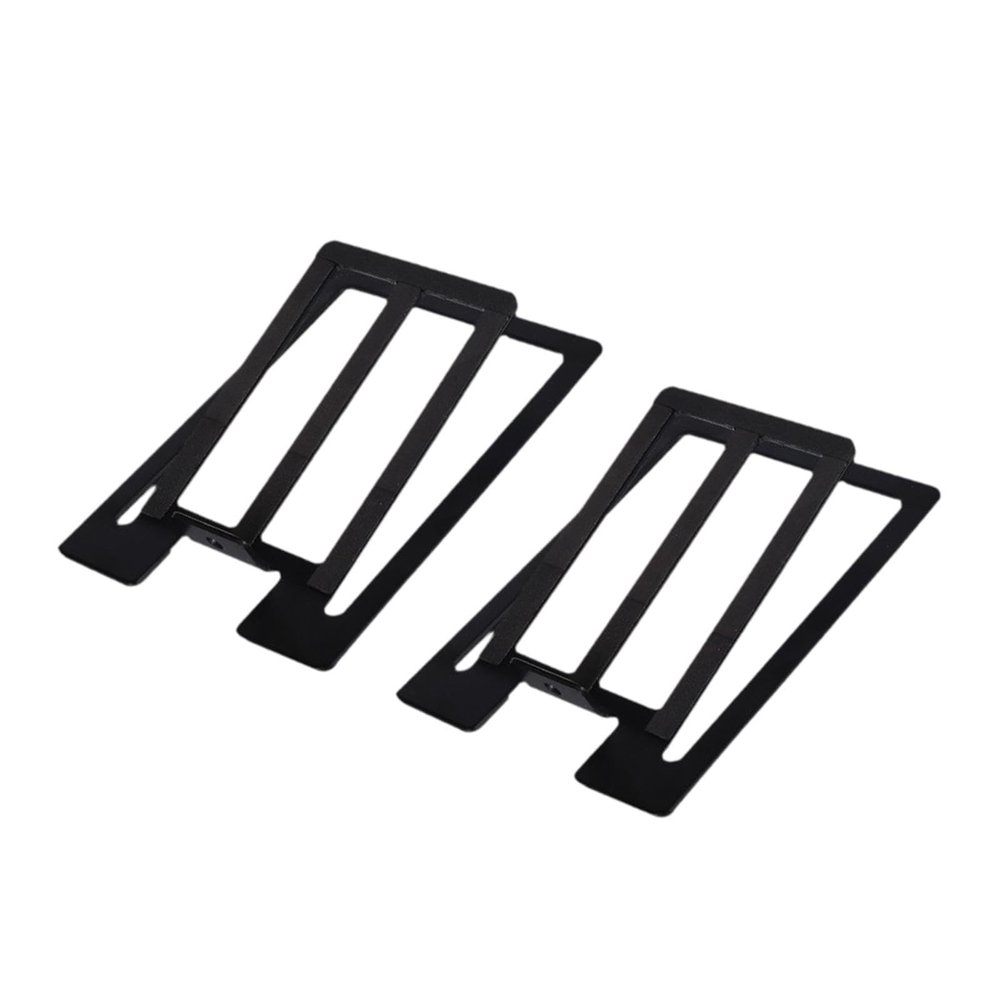BaotyJie 2X Desktop Speaker Stand Base Small Speaker Rack Freestanding Utility Mount Holder for Room Indoor