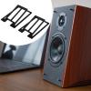 BaotyJie 2X Desktop Speaker Stand Base Small Speaker Rack Freestanding Utility Mount Holder for Room Indoor view 3