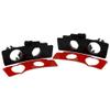 1 Pair Black Left Right PDC Camera Holders Bracket Mount Plastic Compatible with 3 F30 F31 LCI view 2