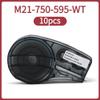 1PK to 10PK M21 750 595 Label Tape Compatible with BMP21-PLUS BMP21-LAB BMP21 Printers M21-750-595-WT Size(M21-750-595 10pcs) view 1