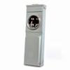 ABB GE1LM532SS RV Power Pedestal  100A Metered, 50A/30A/20A GFCI Receptacles  Surface Mount  NEMA 3R Galvanized Steel Enclosure  Outdoor Load Center for RV Parks & Campgrounds view 3