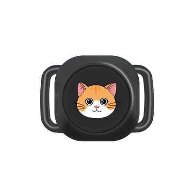 Tracker for Lost Pets/Items, No SIM Needed,XTag Global Finder with Apple Find My, Global Location,Only Supports iOS Mobile System,Remove The Insulation Sheet Before use (Black)