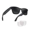 Yihou Smart Glasses Video Recording AI Glasses with 8 Megapixels Wide-Angle Camera Languages Translation Image Recognition Answer Call for Android iOS Black view 1
