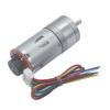 1pcs High Torque JGA25-370 DC Gear Motor with Encoder - Miniature Geared Motor | 6-2000 RPM/6-24V/3W Powe/Adjustable Speed(130RPM 6v) view 1