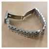 18mm 19mm 20mm 21mm 316L Stainless Steel Silver Curved End Watch Strap Band Bracelet Fit For RLX SKX(21mm) view 4
