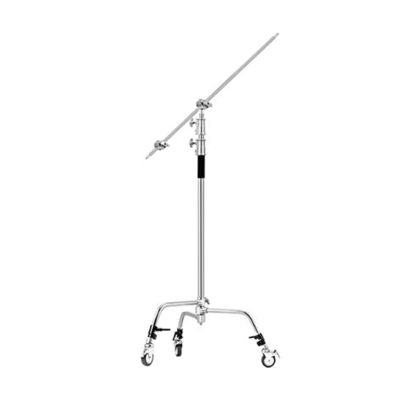 C Stands,Bearing 20kg, Adjustable Stainless Steel Tripod,Easy Assembly for Photography Studio Video Camera Flash Softbox(Style 3)
