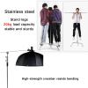 C Stands,Bearing 20kg, Adjustable Stainless Steel Tripod,Easy Assembly for Photography Studio Video Camera Flash Softbox(Style 3) view 3