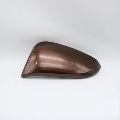 Fit for Toyota RAV4 2014 2015 2016 2017 2018 2019 Side Rear View Mirror Cover Shell Holder Door Mirror Cap Housing-White_Left (Brown Left Side)