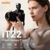 Godox iT22-S Mini TTL Black Camera Flash for Sony Camera - Upgraded from iM22, New TTL Mode & Magnetic Accessories, 52g Weight, 700+ Flashes, 1.5s Recycling, USB-C Charging view 2