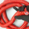 ACFFVBW Coiled Extension Cord, Large Machine Equipment Spring Curve Wire Automobile Sensor Cable Long Telescopic(Stretch 4 Meter) view 4