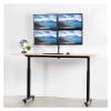 YTMJPQQJI Quad LCD Monitor Fully Adjustable Desk Stand | Suitable for 4 Screens 17 to 32 inches view 4