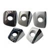 Chrome Front Left Door Handle Key Hole Cover Cap for Audi Q5 2013-2016 8R0837899 (Grey), Gray (Brown) view 4