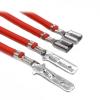 10 Pcs 4.8mm Auto Brass Tinned Electrical Cable Connectors Crimp Terminal Box Wire Splice Pins(G169 Lengthen,10 Pcs) view 3