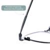 HOKETOP Blue Light Blocking Glasses for Men Anti-Fatigue Computer Monitor Gaming Glasses Prevent Headaches Glasses, OV-BK-01 view 2