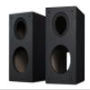 HiVi-Swans DIY2.2-Cabinet (Pair) 2.2 HiFi Bookshelf Speakers Enclosures - Dual-Channel Bass-Reflex, Luxury PVC, Compact for Home Entertainment (Cabinets Only) view 1
