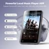 Music Player with Bluetooth Gray view 4
