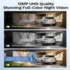 LongPlus 12MP Wired Home Security Camera System, 4pcs 12 Megapixel UHD PoE Surveillance Cameras, Person Vehicle Detection, Spotlight Color Night Vision, 8CH NVR with 2TB HDD, LP12ME84B1 view 3