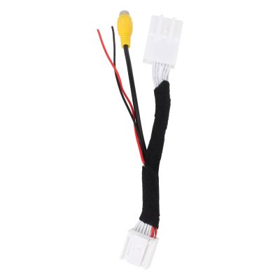 Replacement Auto Parts for Rear View Reverse Backup Camera Radio Stereo T-Harness for Toyota Prius Tacoma Mod-R36R-4317