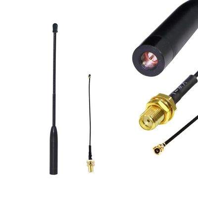 Antenna Standard with SMA Internal Thread Internal Needle Male Head Antenna Flexible SMA Head 20cm Black OR 40cm (20cm1.2G and ipex)