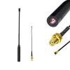 Antenna Standard with SMA Internal Thread Internal Needle Male Head Antenna Flexible SMA Head 20cm Black OR 40cm (20cm1.2G and ipex) view 1