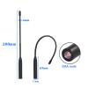 Antenna Standard with SMA Internal Thread Internal Needle Male Head Antenna Flexible SMA Head 20cm Black OR 40cm (20cm1.2G and ipex) view 2