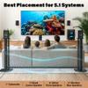 Bobtot Surround Sound Systems Wireless Rear Satellite Speakers, 1000W Peak view 2