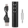 LICAEVEY Portable Collar Clip, Bluetooth Receiver, 3.5mm AUX Audio Adapter, Calling with High Definition Call and Taking Pictures for Car Home Stereo Smartphones view 1