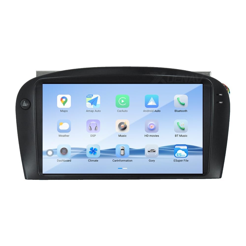 Android 13 Car Radio for Maserati 3200 GT4200 GT Coupe 2002-2010 Wirless Carplay Android Auto GPS Navigation Touch Screen Upgrade Multimedia Player Replacement