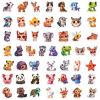 100 Pcs Big Eyes Cute Animal Stickers Bulk for Kids Classroom Boys Girls.Waterproof Vinyl Kawaii Stickers Packs for Water Bottles Phone Laptop Cup.Teacher Reward Sticker Supplies Must Haves view 2