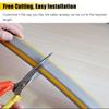 4cm Wide TV Cord Hider Cable Protector Flexible Wire Channel, for Home/Offices, Self Adhesive Cable Management Cable Raceway, Grey(2m/6.6ft Length) view 4