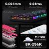 MCHOSE Mix 87 TKL Wired Gaming Keyboard Magnetic Switch Hall Effect Keyboards Rapid Trigger SOCD 8K Polling Rate Volume Knob Adjustable Actuation Point RGB Lighting HotSwap Black Apollo Switch view 2