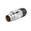 KETDDYEG BD-24 Metal Aviation Plug 24 core Data Signal Transmission Power Male and Female Plug Industrial Connector(Male Plug) view 1