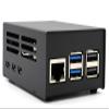 KKSB Raspberry Pi 5 M.2 HAT Case  Aluminum Enclosure Compatible with NVMe Hats, AI Hats, and Official Raspberry Pi Cooler view 1