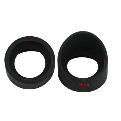 EHVYBDX 2Pcs/Set 34mm Diameter Rubber Eyepiece Cover Guards for Binocular Biological Stereo Microscope Telescope Monocular Binoculars