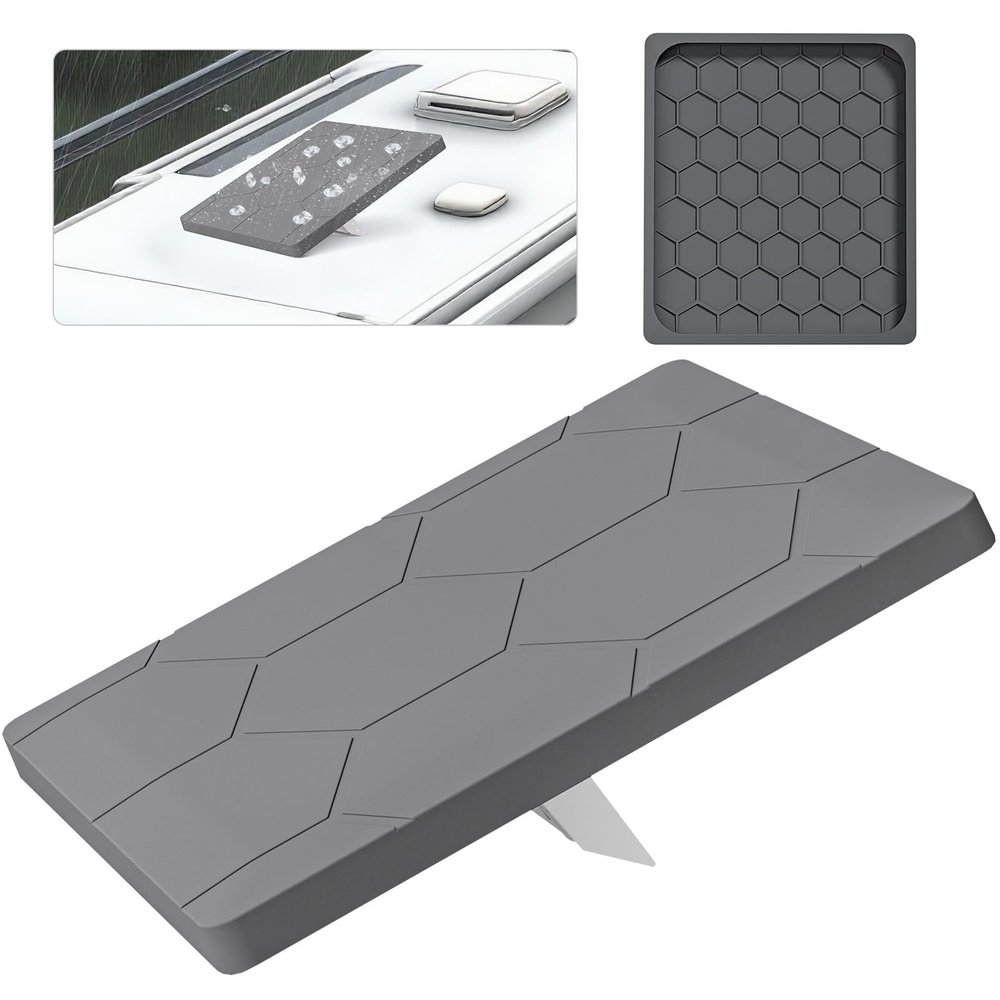 Starlink Mini Cover, Hailproof and Shockproof Starlink Mini Protective Case with Hexagonal Heat Dissipation Vents, Heavy Duty Starlink Mini Satellite Dish Accessories for Camping, Car/RV/Boat Trips