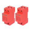 2Pcs SPD Protective Devices DC Photovoltaic Arrester Protector 2P 40KA FXD1-PV40 DC1000V/750V/500V(DC 1000V) view 1