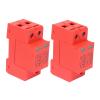 2Pcs SPD Protective Devices DC Photovoltaic Arrester Protector 2P 40KA FXD1-PV40 DC1000V/750V/500V(DC 1000V) view 3