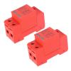 2Pcs SPD Protective Devices DC Photovoltaic Arrester Protector 2P 40KA FXD1-PV40 DC1000V/750V/500V(DC 1000V) view 4