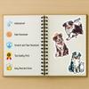 100 PCS Australian Shepherd Stickers Pack  Waterproof Dog Decals for Water Bottles, Laptops, Phones, Notebook, Cars  Cool Vibrant Graphics for Australian Shepherd Enthusiast view 4