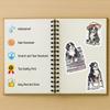 100 PCS Bernese Mountain Dog Stickers Pack  Waterproof Dog Decals for Water Bottles, Laptops, Phones, Notebook, Cars  Cool Vibrant Graphics for Bernese Mountain Dog Enthusiast view 4