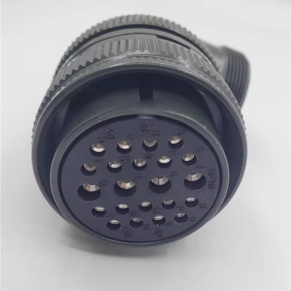 KZYIHVMY 1Pc only not Like pic Shown 4-axis Connector Aviation Plug 28-11S 22 pin Connector 17(28-11 Day Research Five Axis)