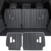 Car Trunk Mat Decoration Fit for 2024-Present Lexus Gx550 Gx550h Black TPE Waterproof Scratch-Proof Carpet Mat Interior Modification Accessories (Seat Back) view 1