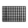 Black and White Checkered Print Carpet 72x48in Bedroom Rug Non-Slip Area Rugs for Living Room view 1