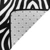 Zebra Print Print Carpet 72x48in Bedroom Rug Non-Slip Area Rugs for Living Room view 3