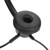 YuShaTra H600D 25. MV Telephone Headset, Customer Service Headset with Microphone, Noise Reduction Binaural Headphones with Volume Control, 25mm. Jack for Landline or Cordless view 2