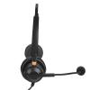 YuShaTra H600D 25. MV Telephone Headset, Customer Service Headset with Microphone, Noise Reduction Binaural Headphones with Volume Control, 25mm. Jack for Landline or Cordless view 3