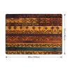 African Mud Cloth Tribal Print Carpet 80x58in Bedroom Rug Non-Slip Area Rugs for Living Room view 3